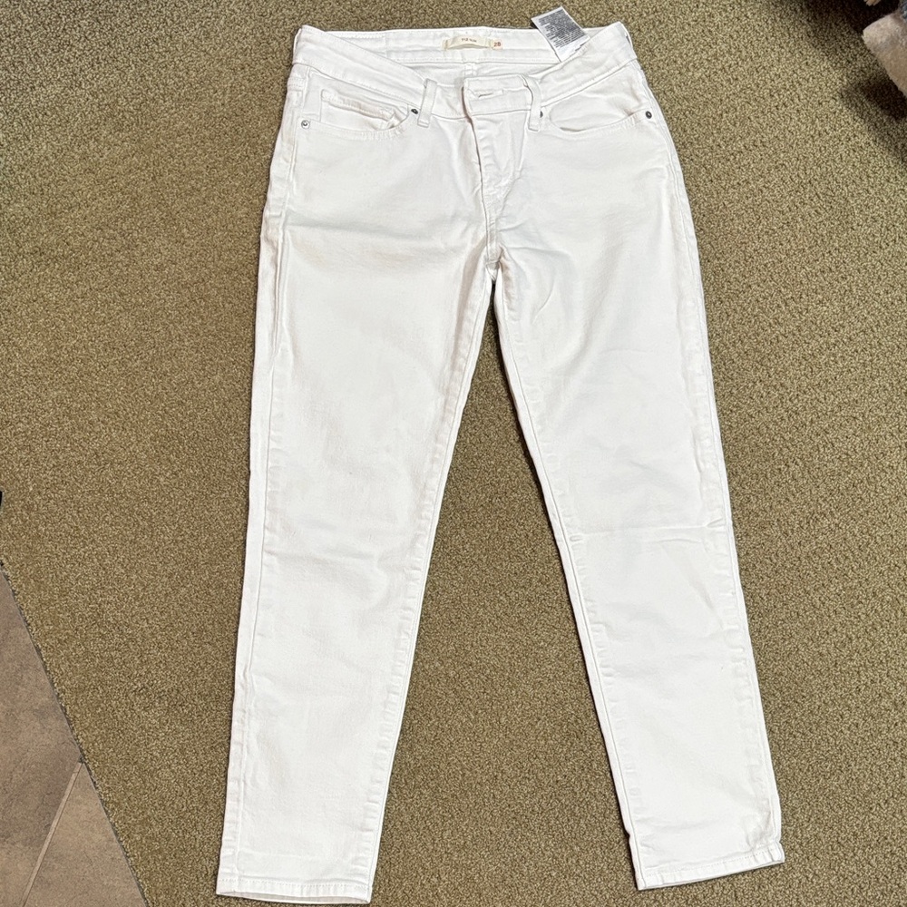 Women's White Jeans